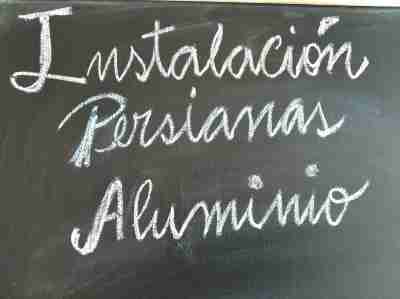 instalar persianas alumunio